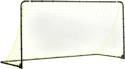 Franklin Sports Competition Portable Steel Backyard Soccer Goal with Net & Ground Stakes — 10' x 5' Training Goal (Adult & Youth, Foldable, Multiple Colors/Options)