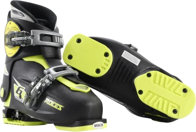 Roces IDEA UP Adjustable Kids Ski Boots — Youth Expandable Snow Boots (Mondo 19.0–22.0 / US Kids 12.5–Men 4) with 6in1 Technology