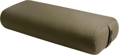 Hugger Mugger Standard Yoga Bolster - Firm Support, Handcrafted, Durable