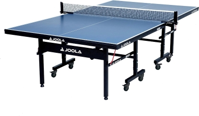JOOLA Inside Professional 9x5 ft MDF Indoor Ping Pong Table – Quick-Clamp Net & Post, 10-Minute Assembly, Tournament Quality, Foldable with Solo Playback Mode