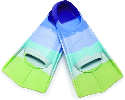 Prsca Youth Short Swim Fins — Training Flippers for Children, Girls & Boys