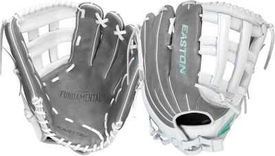 Easton Fundamental Fastpitch Softball Glove — Sizes 12""–13"", Multiple Styles