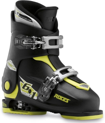 Roces IDEA UP Adjustable Kids Ski Boots — Youth Expandable Snow Boots (Mondo 19.0–22.0 / US Kids 12.5–Men 4) with 6in1 Technology