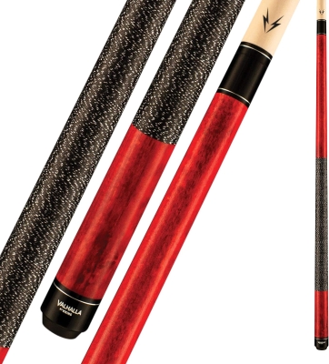 Viking Valhalla 100 Series — 58"" Two-Piece Pool Cue with Irish Linen Wrap, Maple Shaft for Bar or Home Use (Men & Women)