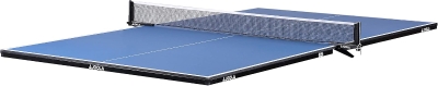 JOOLA Regulation Ping Pong Conversion Top with Net Set for Pool & Billiard Tables — Foam Pads & Steel Apron Option