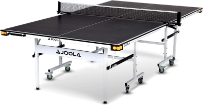 JOOLA Rally TL Professional MDF Indoor Table Tennis Table - 9x5ft Tournament Quality, Quick Clamp Net, 10–15 Minute Assembly, Playback Mode
