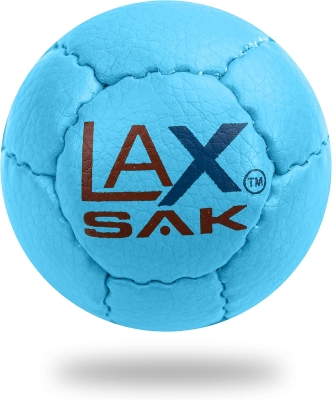 Lax Sak Soft Practice Lacrosse Balls — 1 through 120 Pack Selections — Regulation-Equivalent Size & Weight, Low Bounce and Minimal Rebounds for Training