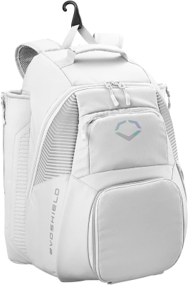 EvoShield Tone Set Baseball Backpack - Team White