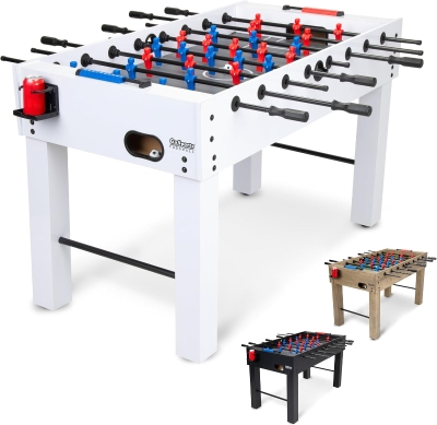 GoSports 54-Inch Full-Size Foosball Table for Adults - Ideal for Home, Office or Game Room - Available in Multiple Colors