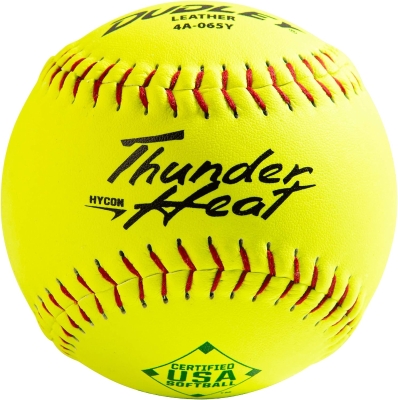 DUDLEY Slowpitch Softballs — Official USASB & USSSA 12-inch, Multiple 12-Count Options
