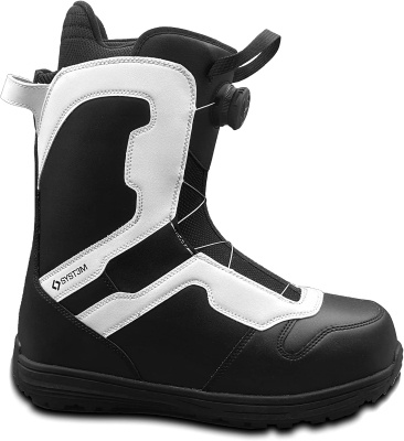 System APX Men's Snowboard Boots — Choose Traditional or Pro Twist Lacing
