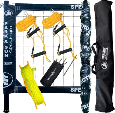 Park & Sun Sports Spectrum Classic — Pro Outdoor Volleyball Net (Adjustable)