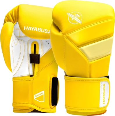 Hayabusa T3 Boxing Gloves for Men & Women — Dual-X Hook & Loop, Splinted Wrist, 5-Layer Knuckle Foam