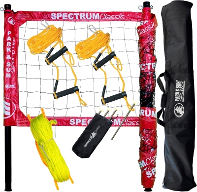 Park & Sun Sports — Spectrum Classic Adjustable Professional Outdoor Volleyball Set