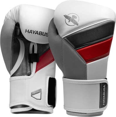 Hayabusa T3 Training Gloves — Unisex, Dual-X Hook & Loop Closure, Splinted Wrist Support, 5-Layer Knuckle Foam