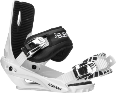 5th Element Summit Stealth Adult Men's Bindings - Universal Disc & Hardware for New/Replacement Snowboards, Beginner/Intermediate