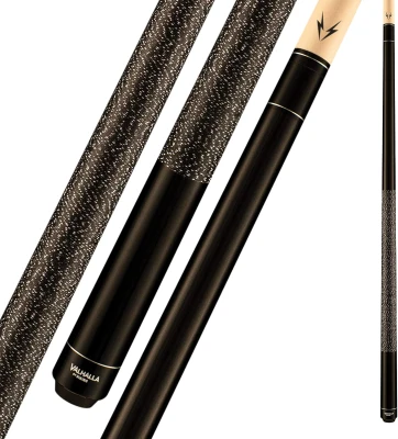 Viking Valhalla 100 Series — 58"" Two-Piece Irish Linen Wrap Pool Cue with Maple Shaft, Ideal for Bar or Home (Men & Women)