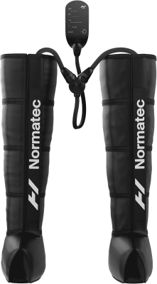 Hyperice Normatec 3 Recovery System — Patented Dynamic Air Compression Therapy for Legs (Standard Size, 31""–35"" Inseam, Max Thigh 30"") — Bluetooth Enabled, FSA/HSA Eligible