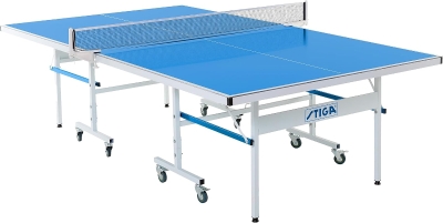 STIGA XTR Professional Outdoor/Indoor Table Tennis Table - All-Weather Aluminum Composite Top with Net & Posts, 10-Minute QuickPlay Assembly and Compact Foldable Storage