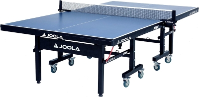 JOOLA Inside Professional 9x5 ft MDF Indoor Ping Pong Table – 25 mm Tournament-Thickness Top, Quick-Clamp Net & Post, 10-Min Assembly, Foldable Playback Mode