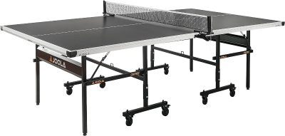JOOLA Inside 15mm Professional MDF Indoor Ping Pong Table – Tournament Quality, Foldable with Quick-Clamp Net, Single-Player Playback, 10-Minute Setup