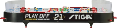 STIGA Play Off 21 Table-Top Rod Hockey Game — Classic Action with 2 Pucks Included