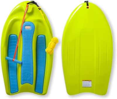 ZUP Coast All-in-One Kids Training Board — Wakeboard, Kneeboard & Water Skis with Tow Rope and StartZUP Handle