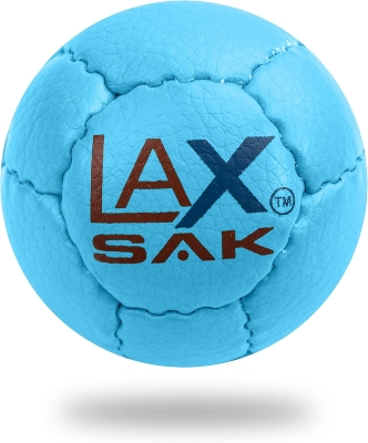 Lax Sak Soft Practice Lacrosse Balls — Pack Options: 1,2,3,6,12,24,36,60,120 | Regulation Weight/Size with Low Bounce for Indoor & Outdoor Training