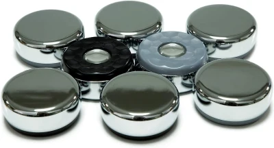 Indoor Shuffleboard Pucks Set of 8 - Home Game 2-1/8"" (53mm)