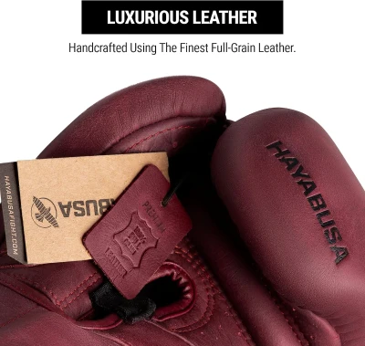 Hayabusa T3 LX Leather Boxing Gloves — Unisex, Perfect for Training, Sparring, Heavy Bag & Mitt Work