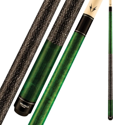 Viking Valhalla 100 Series 58-inch Two-Piece Pool Cue with Irish Linen Wrap — 13mm Tip, Bar or Home Use