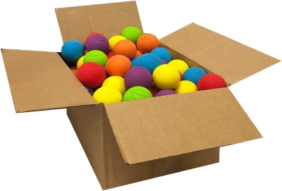 Velocity Training Lacrosse Balls — 1/2/3/6/12/18/24/36/60/120 Packs — Practice-Only, NFHS & College Approved Size