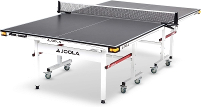 JOOLA Rally TL Professional Indoor Ping Pong Table (9'x5') w/ Quick-Clamp Net & Post — Tournament Quality, Fast Assembly, Playback Mode
