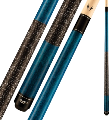Viking Valhalla 100 Series 58-inch Two-Piece Billiard Cue with Irish Linen Grip — For Bar or Home Use, Unisex