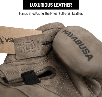 Hayabusa T3 LX Unisex Leather Boxing Gloves – Ideal for Training, Sparring, Heavy Bag & Mitt Drills