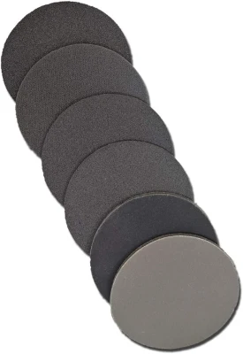Creating The Difference TruCut Bowling Ball Sanding Pads - 18 Pack (5""), Assorted Grits 500/1000/1500/2000/3000/5000
