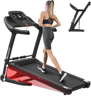 3-in-1 Under-Desk Treadmill with Auto Incline – Removable Workstation, 3.5HP Foldable Compact Walking Pad with Wristband Remote