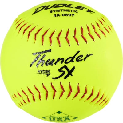 DUDLEY Slowpitch Softballs | Official USASB & USSSA | 12-inch Multiple 12-Count Options