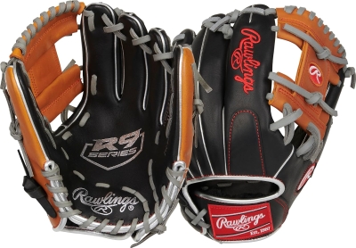Rawlings R9 Youth Contour FIT Baseball Glove, Sizes 11 in - 12 in, Multiple Styles