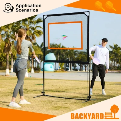 5-in-1 Portable Paddle Game Set with Adjustable 7.6ft Net — Indoor & Outdoor Family Fun (Badminton, Tennis, Pickleball, Ping Pong, Jianzi)