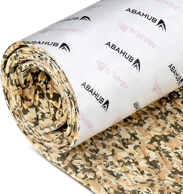 Abahub EVA Foam Traction Pad - Non-Slip, Self-Adhesive Camouflage Decking Sheet (Sizes: 96 in x 16 in / 23.5 in / 38 in / 47 in; 48 in x 16 in) for Boats, SUP, Kayak, Surfing