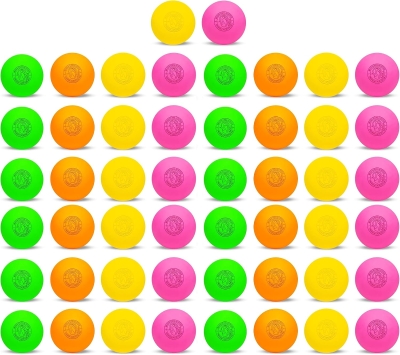 Signature Lacrosse Balls 50-Pack — TOUGH GRIP Odor-Free Massage & Therapy Balls for Sport and Recovery