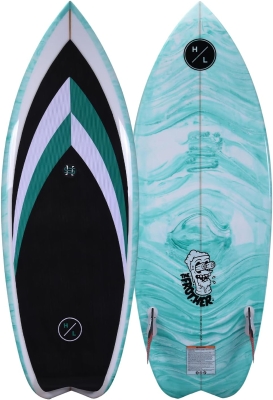 Hyperlite Frother 2.0 (5.0) Wakesurf Board – Handcrafted Epoxy