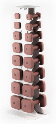 WeGym SafeGrip Square Dumbbells — Thick-Handled, Slip-Resistant, Anti-Roll Free Weights for Home Exercise, Weightlifting & Personal Training