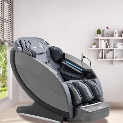 Alfine Theta A696 Massage Chair — 2026 Exclusive 4D+SyncWave Mechanism, Full-Body Zero-Gravity SL-Track Recliner, Yoga Stretch, AI Voice Control, 23 Programs, Auto Calf Extension, Space-Saving (Black)