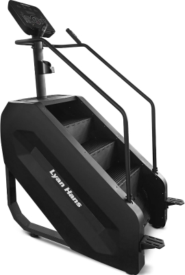 Commercial Stair Stepper with LED Display — 15 Speed Levels, 15–165 Steps/Min, 660 lb Capacity