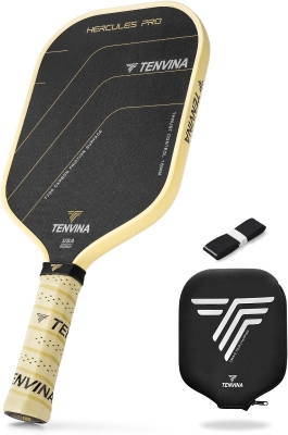 TENVINA HERCULES PRO Pickleball Paddle — Thermoformed T700SC 4-Layer Carbon Fiber, USAPA Approved, Enhanced Power & Larger Sweet Spot