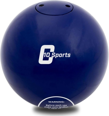 10Cent Sports Cast Iron Shot Put — Available 2.7 kg to 7.2 kg (6 lb to 16 lb)