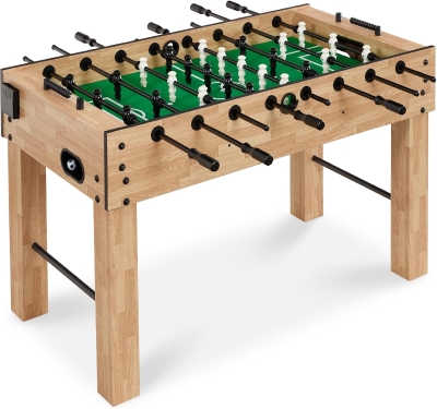 Best Choice Products 54in Full-Size Foosball Table for Home & Game Room w/ 2 Balls and 2 Cup Holders
