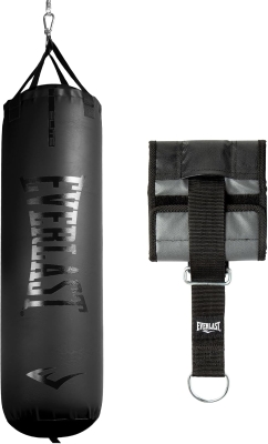 Everlast Elite 2 Heavy Bag with Quiet Strap System — Durable Hanging Boxing Bag